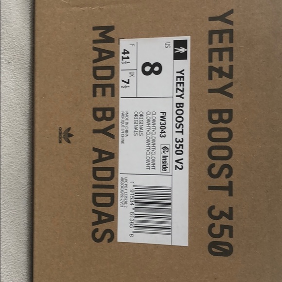 Yeezy Boost 350 V2 FW3043 cloud white - Picture 3 of 3